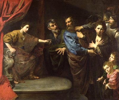 ダニエルの判断、またはスザンナの無罪 作： Valentin de Boulogne